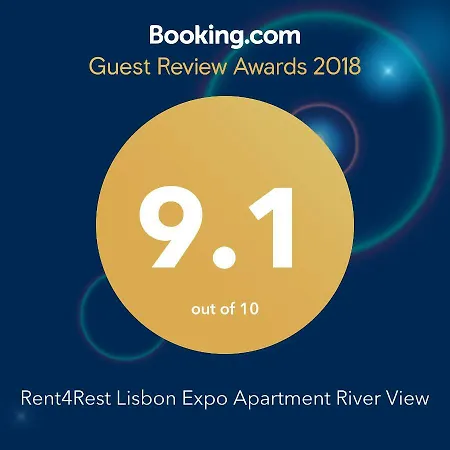 Rent4Rest Lisbon Parque Das Nacoes 17Th Floor River View Exterior photo